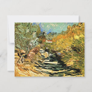 Carretera en St Remy con la imagen de Vincent van