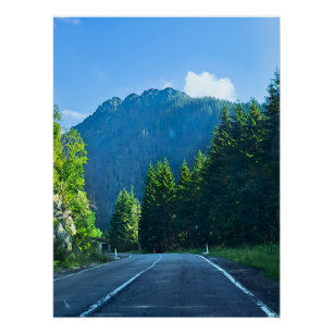 Carretera forestal de los Cárpatos – Impresión de 