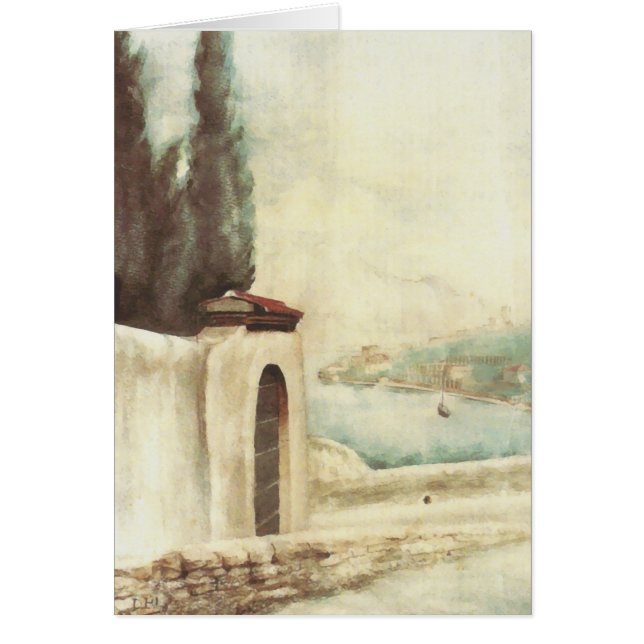 Carretera Gargnano a San Gaudenzio, D.H. Lawrence (Frente)