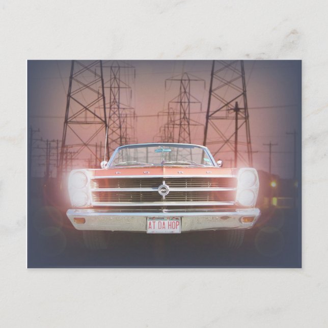 Carretera prometida en postal de noviembre (Anverso)