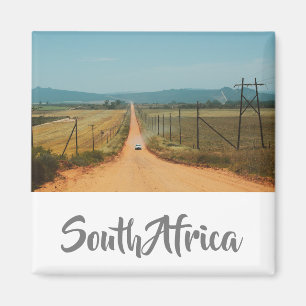 Carretera rural Imán de visión panorámica de Sudáf