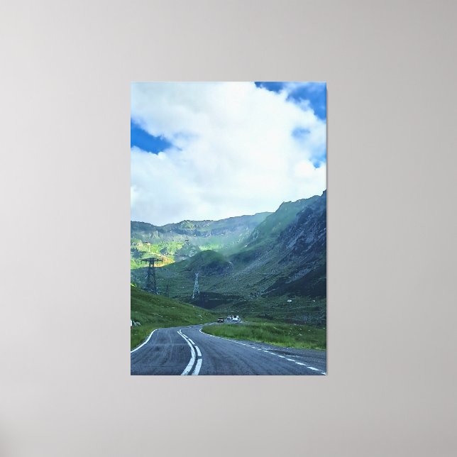 Carretera Transfagarasan – Impresión de la montaña (Anverso)