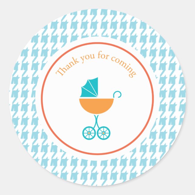 Carretera y cabina azul | Pegatina a favor (Anverso)