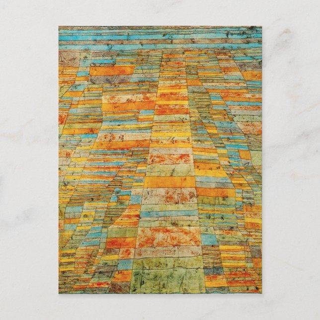 Carreteras Paul Klee y postales de Byways (Anverso)