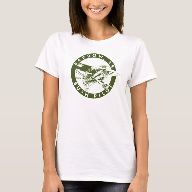 Carretilla, camisa del piloto de Alaska Bush (Anverso)
