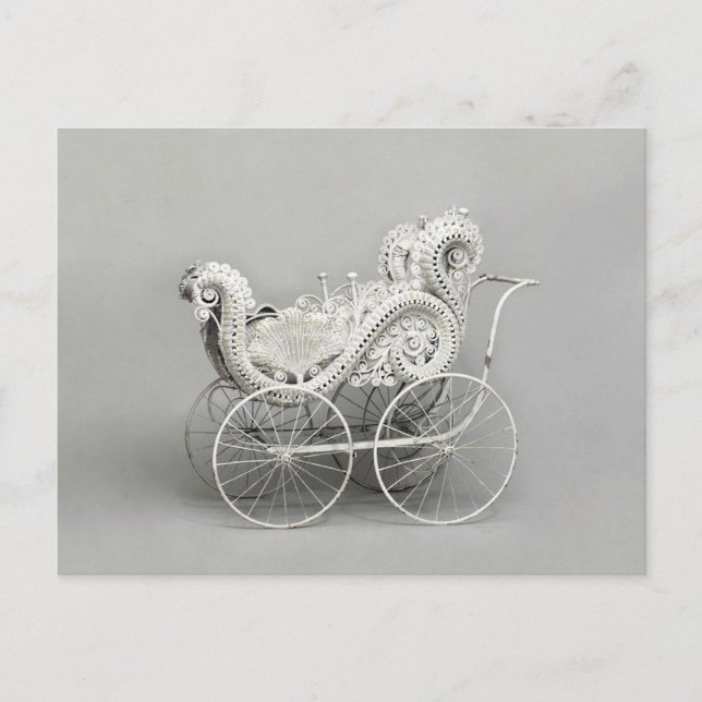 Carrito Rococo - Postcard / Invitación / RSVP (Anverso)