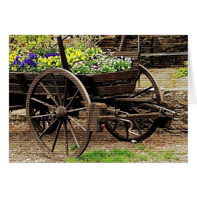 Carro de flores (Anverso (Horizontal))
