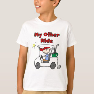Carro de golf otro camisetas y regalos del paseo