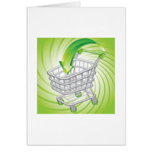 Carro de la compra del supermercado