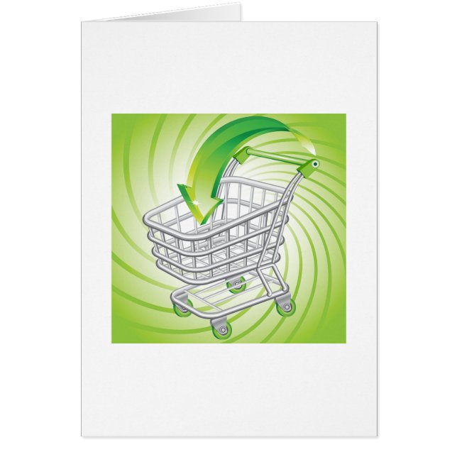 Carro de la compra del supermercado (Frente)