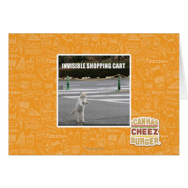 CARRO DE LA COMPRA INVISIBLE (Anverso (Horizontal))