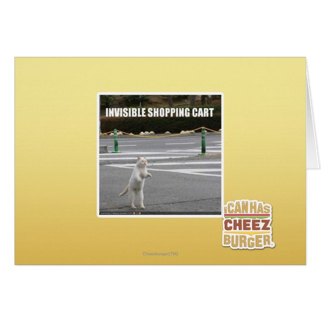 CARRO DE LA COMPRA INVISIBLE (Anverso (Horizontal))