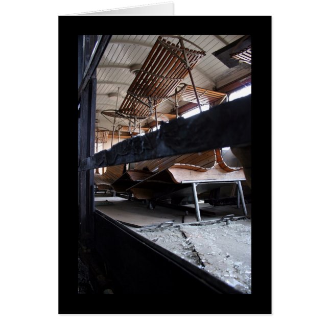 Carros de pasajeros paredes de madera retiradas Le (Frente)