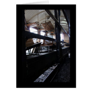 Carros de pasajeros sin paredes de madera Le Mastr