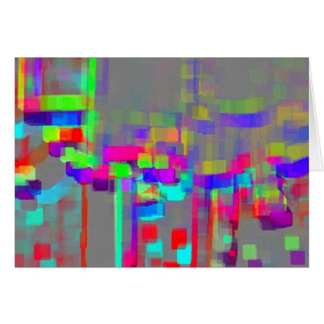 "Carrousel" Arte Geométrico (Anverso (Horizontal))