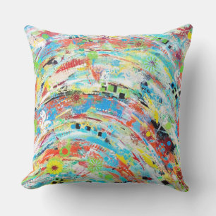 Carrusel 20 x 20 Cojín decorativo exterior