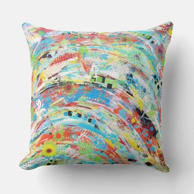 Carrusel 20 x 20 Cojín decorativo exterior (Anverso)