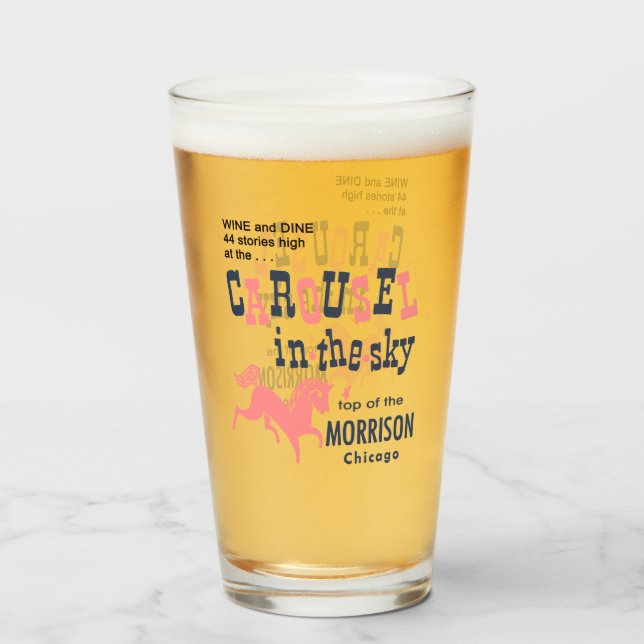 Carrusel en el cielo. Top of the Morrison, Chicago (Anverso (lleno))