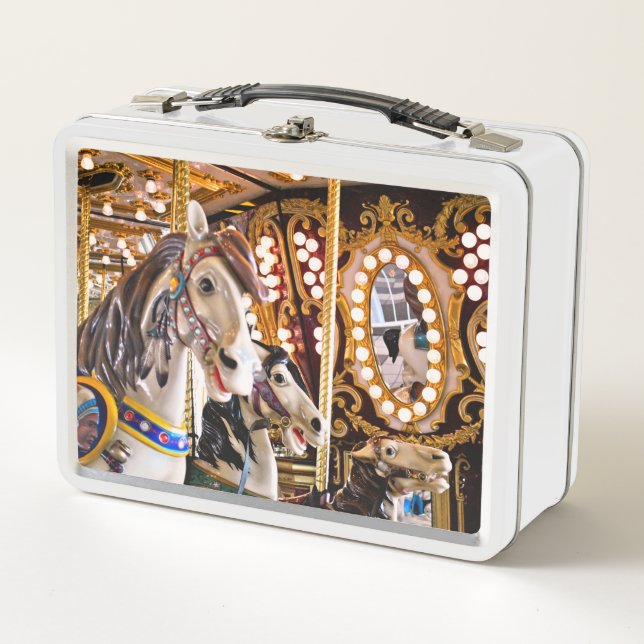 Carrusel Horse Lunch Box (Anverso)