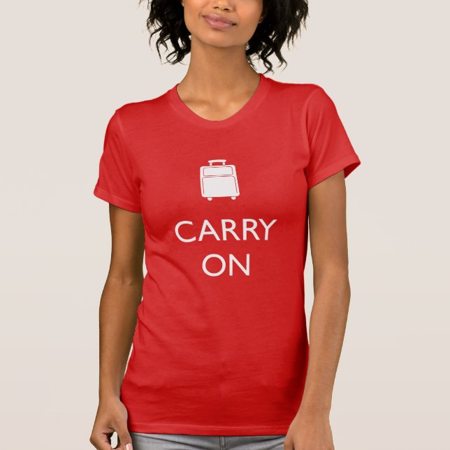 CARRY ON - Equipaje - Camisa Nerd Word (Anverso)