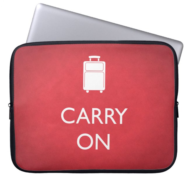 CARRY ON - Equipaje - Funny funda para portátil ro (Frente)