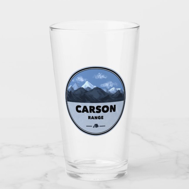 Carson Range California Nevada Camping (Anverso)