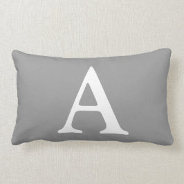 Carta A almohada lumbar de bolso