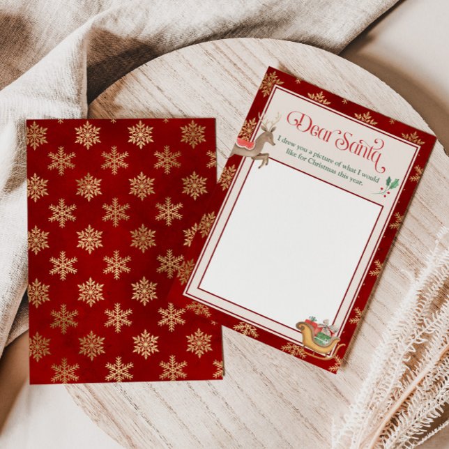 Carta a la plantilla Santa. Dibujar una plantilla  (Subido por el creador)