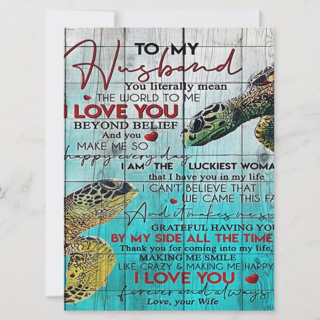 Carta A Mi Marido, Carta De Citas De Amor (Anverso)