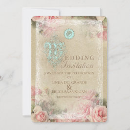 Carta antigua - Invitación de boda, Anuncio