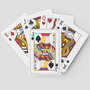 Carta clásica de póquer Jack de Picas