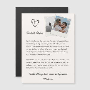 Carta de amor del día de San Valentín