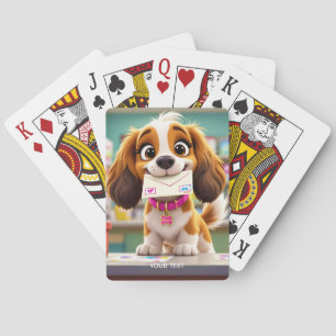 Carta de Fantasy Cute Dog Post