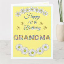 Carta de flores Tarjeta de cumpleaños personalizad