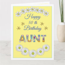 Carta de flores Tarjeta de cumpleaños personalizad