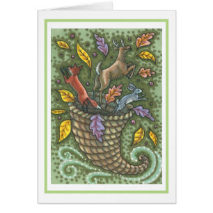 CARTA DE GRACIAS DE LA CORNUCOPIA DE LA NATURALEZA