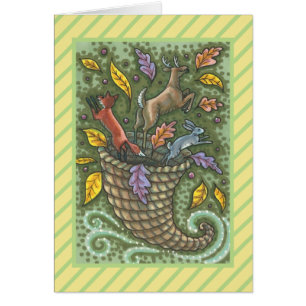 CARTA DE GRACIAS DE LA CORNUCOPIA DE LA NATURALEZA