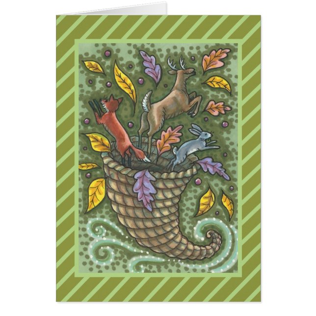 CARTA DE GRACIAS DE LA CORNUCOPIA DE LA NATURALEZA (Frente)