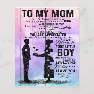 Carta De Hijo A Mi Mamá, Regalo De Cumpleaños De L