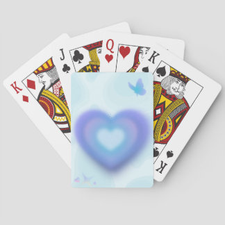 🩵 Carta de Juego Corazón Sueño de Arándano 💙✨