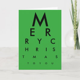 Carta de navidad de mora (verde)