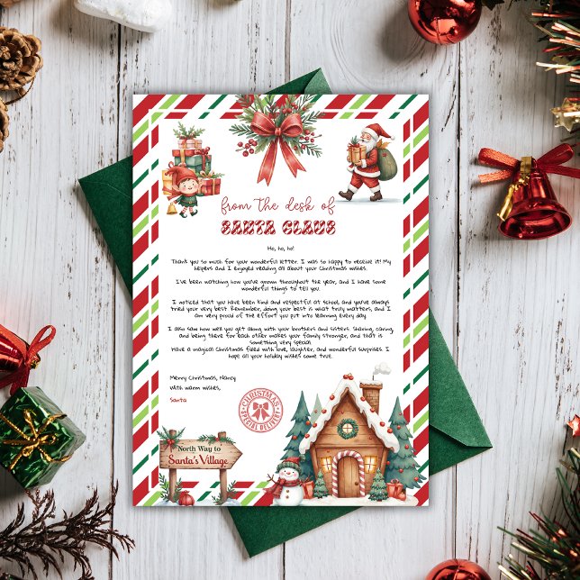 Carta de Navidad Personalizada de Papá Noel para N (Subido por el creador)
