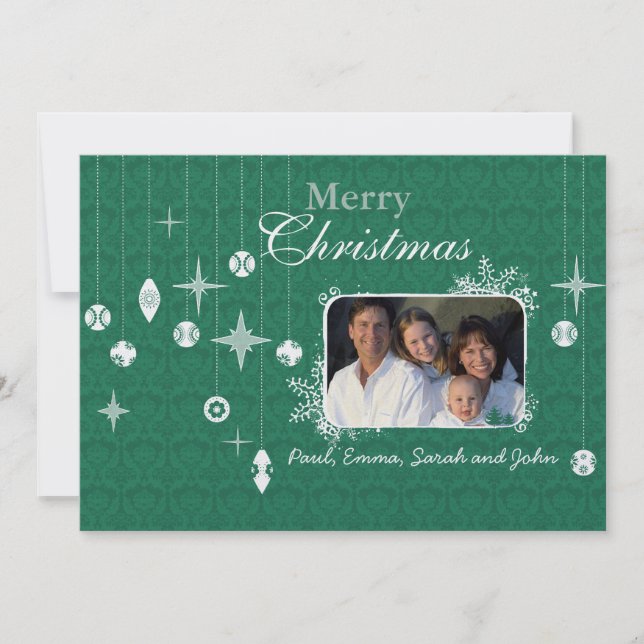 Carta de navidades sobre tarjeta de Navidades de l (Anverso)