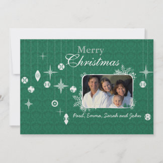 Carta de navidades sobre tarjeta de Navidades de l