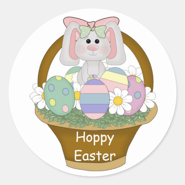 Carta de Pascua del sello para sobres de los conej (Anverso)