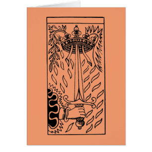 Carta de tarot: As de espadas