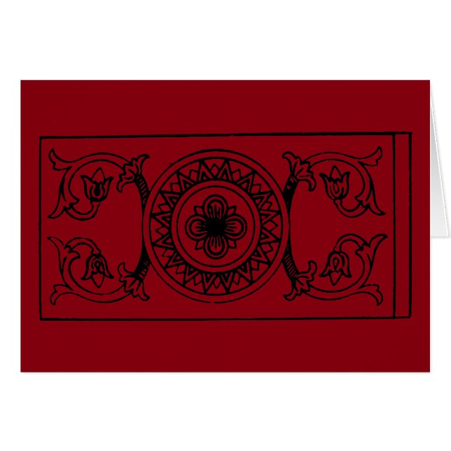 Carta de tarot: As de peniques (Anverso (Horizontal))