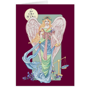 Carta de tarot de la templanza