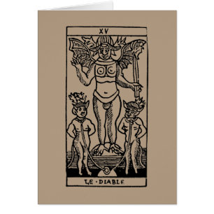 Carta de tarot: El diablo