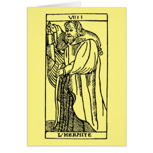 Carta de tarot: El ermitaño